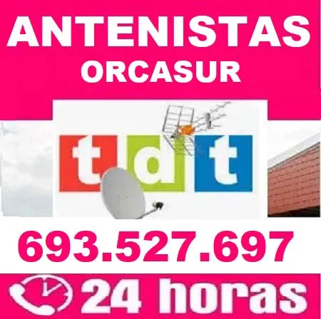 Antenistas Orcasur a domicilio